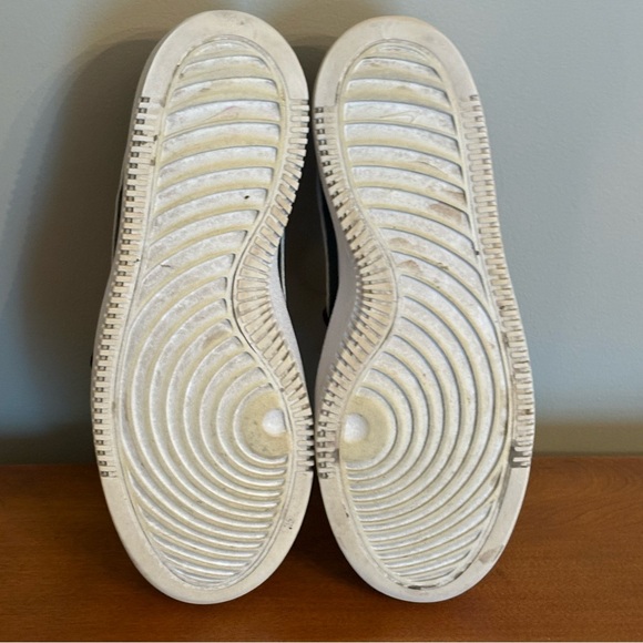 Nike Court Vision Alta Platform Sneakers Black/White Women's 8.5 - Picture 7 of 9